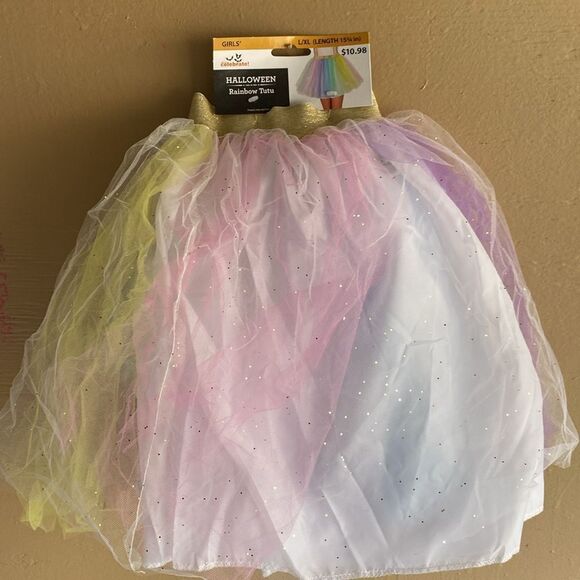 Girls' Rainbow Tutu Costume - Picture 2 of 4